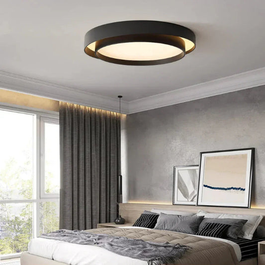 NordicAura Minimalist LED Ceiling Light Modern Flush Mount Lighting