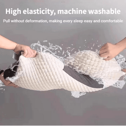Orthopedic Pillow with Ergonomic Head and Neck Support