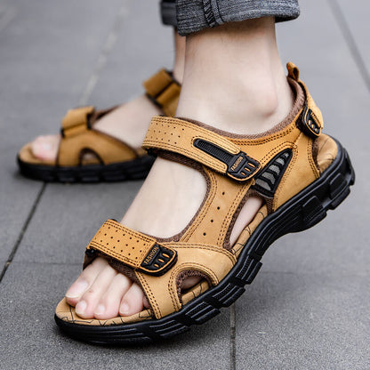 Orthopedic Sandals with Cushioned Sole and Stable Support