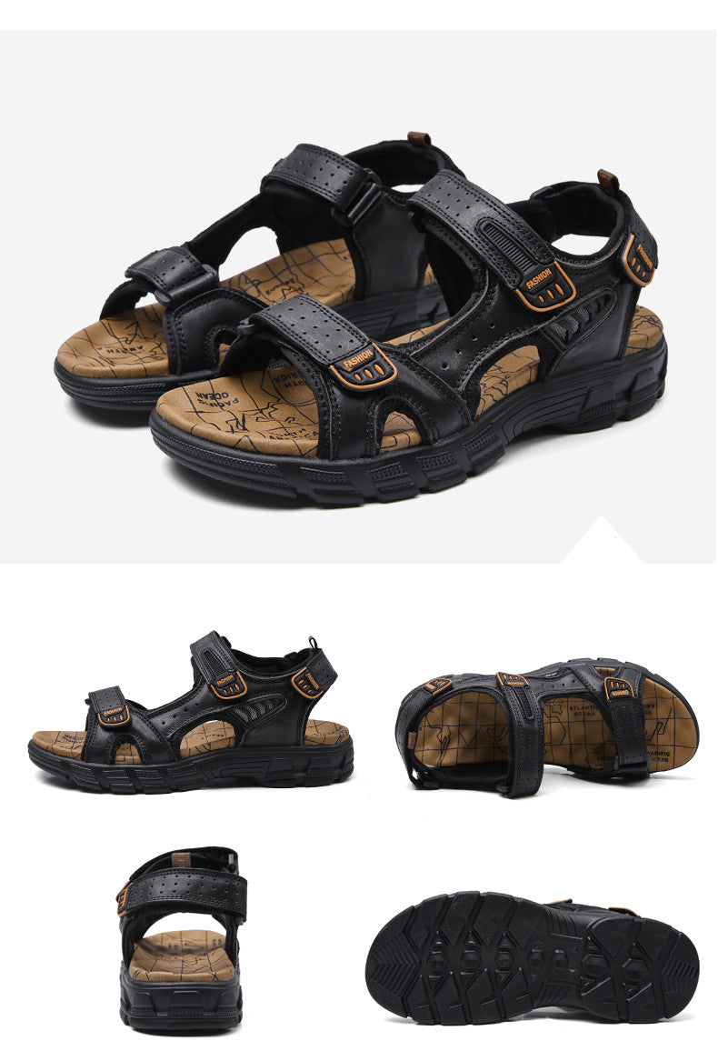 Orthopedic Sandals with Cushioned Sole and Stable Support