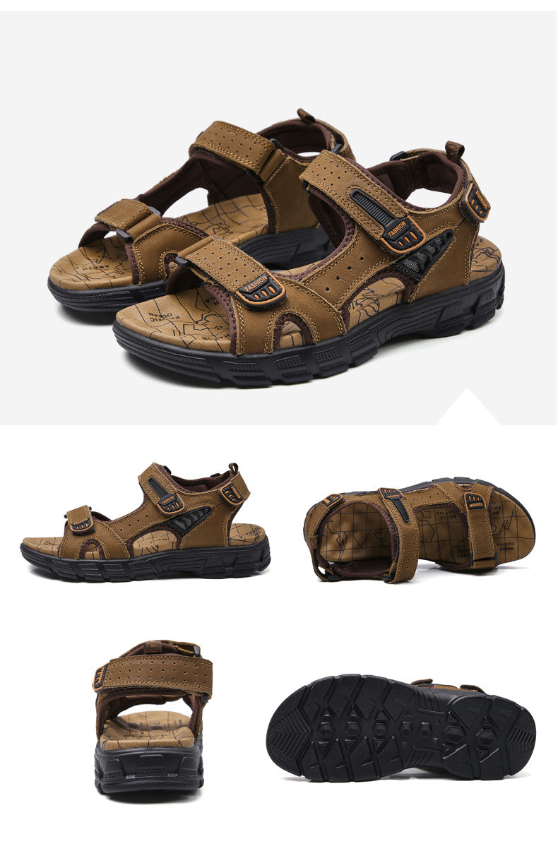 Orthopedic Sandals with Cushioned Sole and Stable Support
