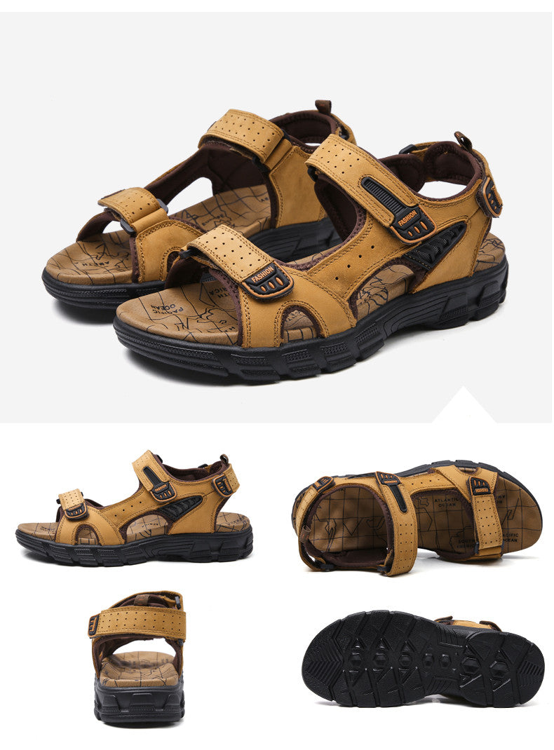 Orthopedic Sandals with Cushioned Sole and Stable Support