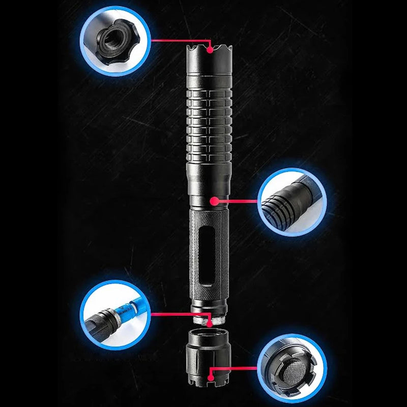 Outdoor Laser Pointer with Aluminium Alloy Body and Adjustable Beam