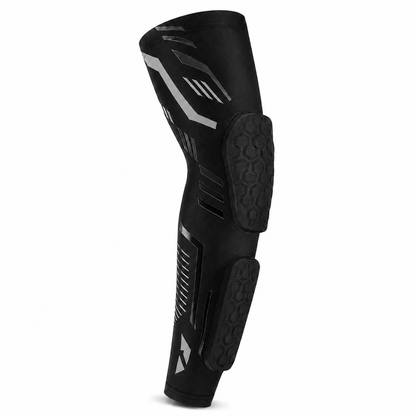 Padded Compression Elbow Sleeve with Polyester and Spandex