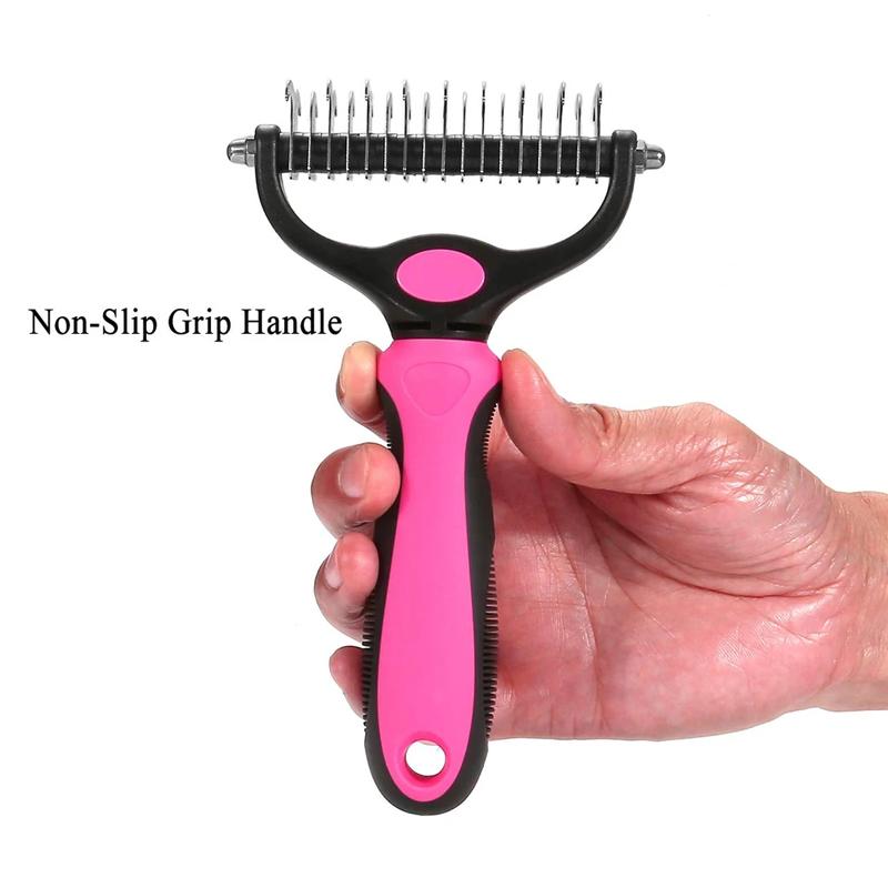 Pet Pro Grooming Tool for Dogs and Cats with Stainless Steel Blade
