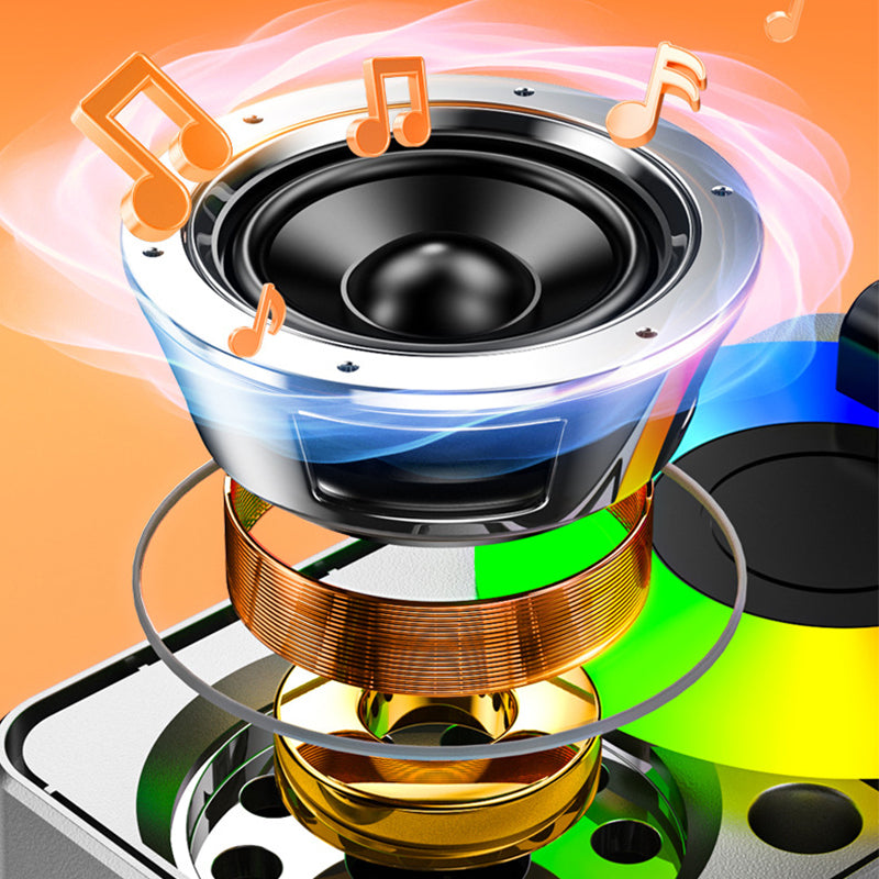 Phone Stand with Bluetooth Speaker and 360 Degree Adjustable Rotation