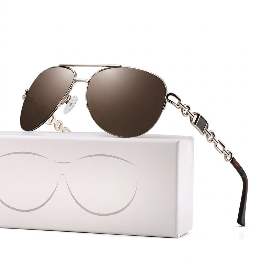 Polarized UV400 Sunglasses for Women with Glare Reduction and Lightweight Design