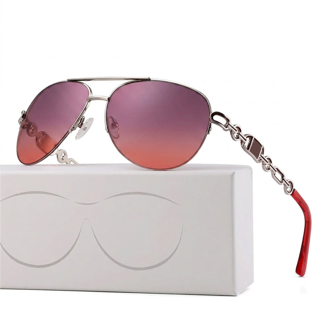 Polarized UV400 Sunglasses for Women with Glare Reduction and Lightweight Design