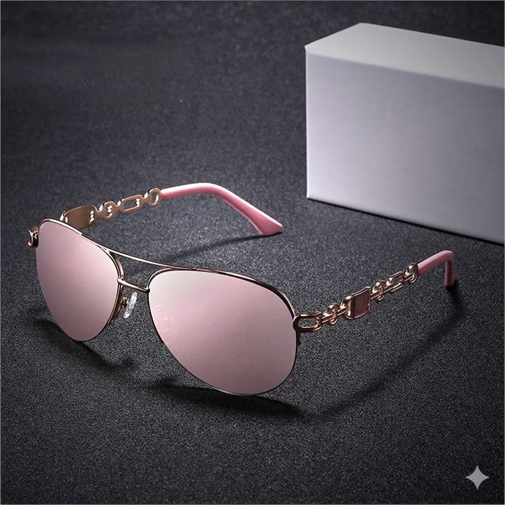Polarized UV400 Sunglasses for Women with Glare Reduction and Lightweight Design