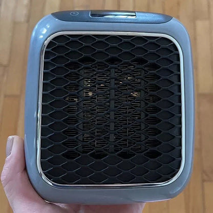 Portable 800W Space Heater with Timer and Tip-Over Protection