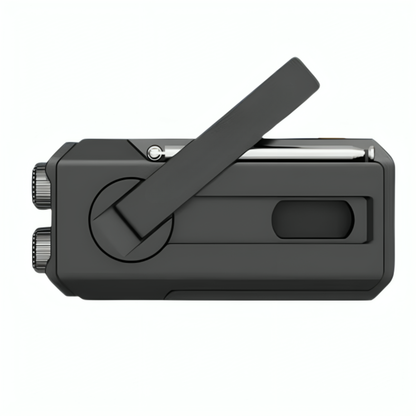 Portable Emergency Hand Crank Radio with Solar Charging LED Flashlight