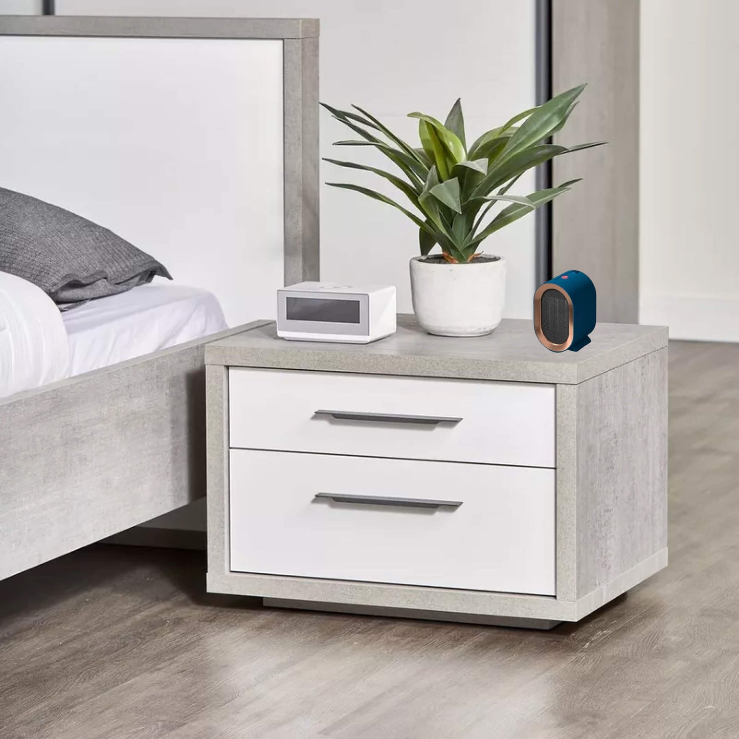 Portable Energy Efficient Electric Space Heater for Small Rooms
