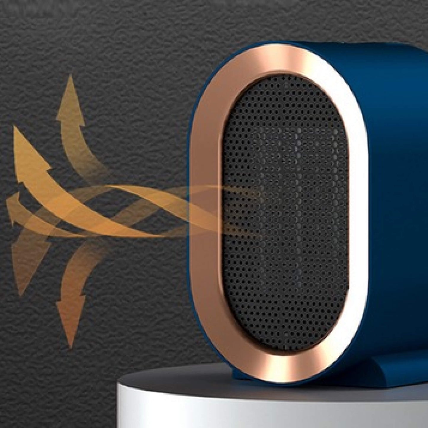 Portable Energy Efficient Electric Space Heater for Small Rooms
