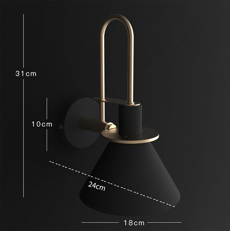 Postmodern Iron Wall Lamp