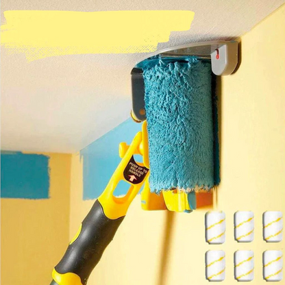 Precision Edge Painting Tool Set with Extra Rollers