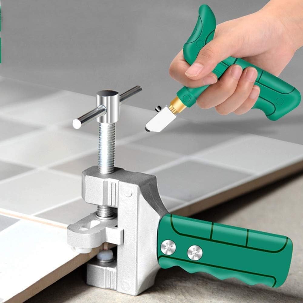 Precision Glass and Tile Cutting Tool Set Professional Cutter Kit for DIY and Renovations