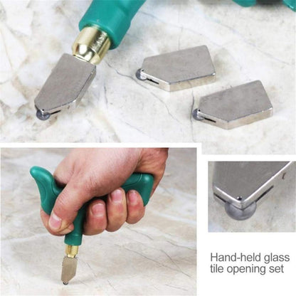 Precision Glass and Tile Cutting Tool Set Professional Cutter Kit for DIY and Renovations