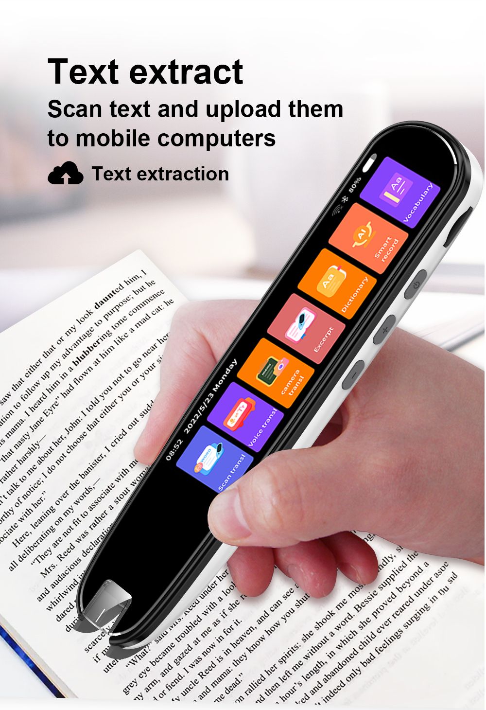 Precision Translation Pen 112 Languages Instant Scan and Speech Translator