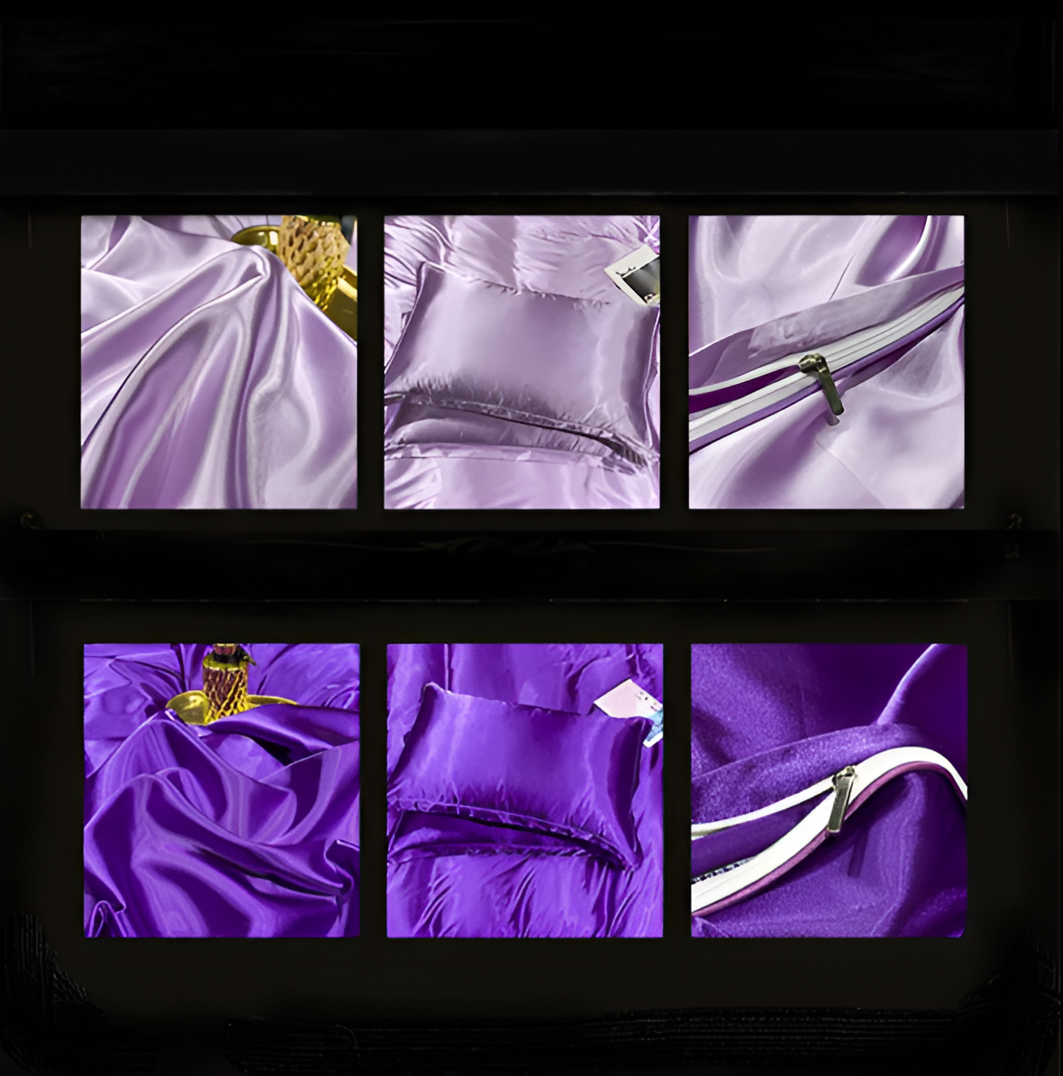 Premium Mulberry Silk Bedding Set with Soft Breathable Comfort