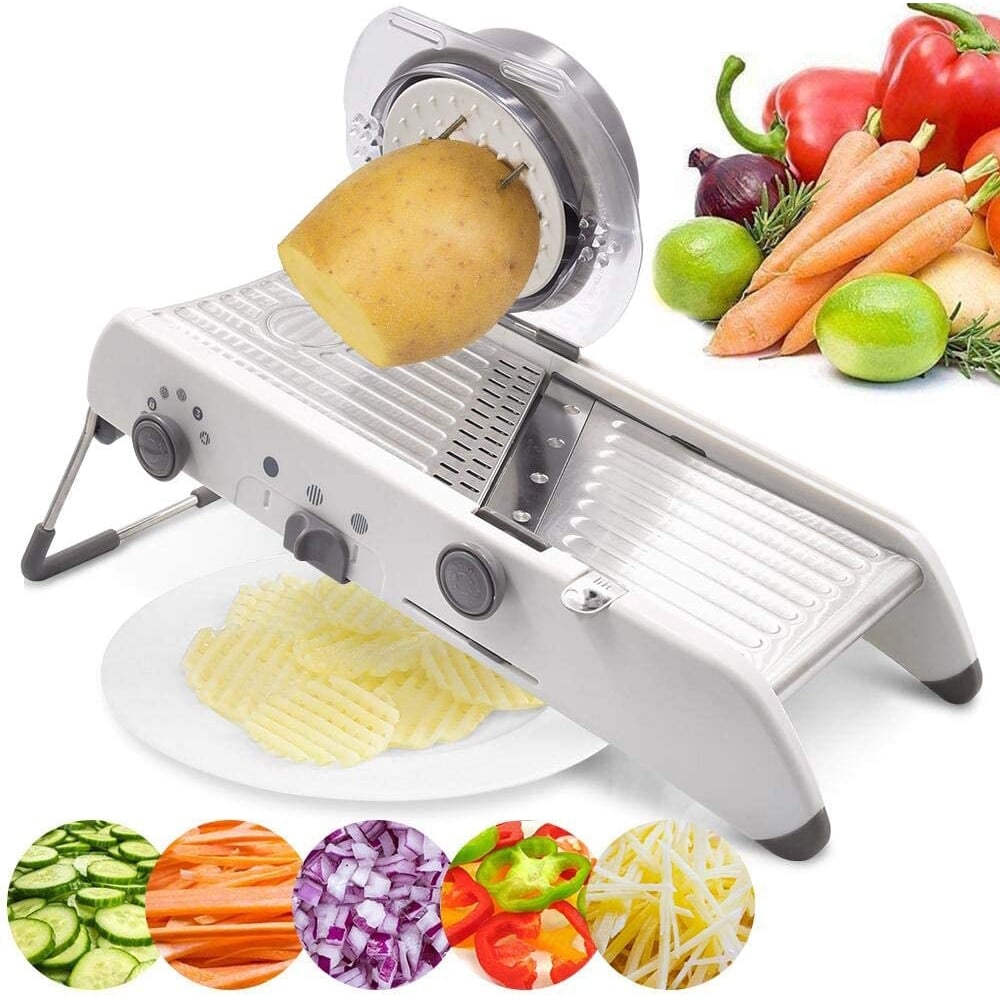 ProSlice Mandoline Vegetable Slicer with Precision Adjustable Blades