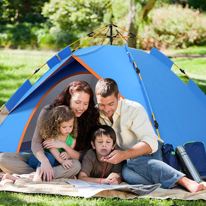 Quick Pop-Up Camping Tent with Spacious Interior