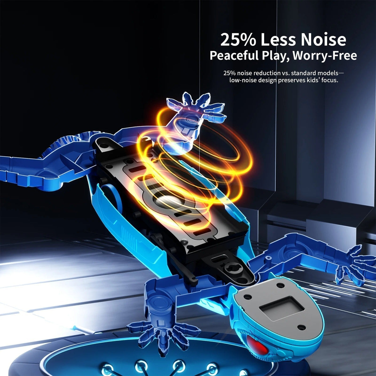 RC Wall Climbing Lizard Toy with LED Eyes and Remote Control
