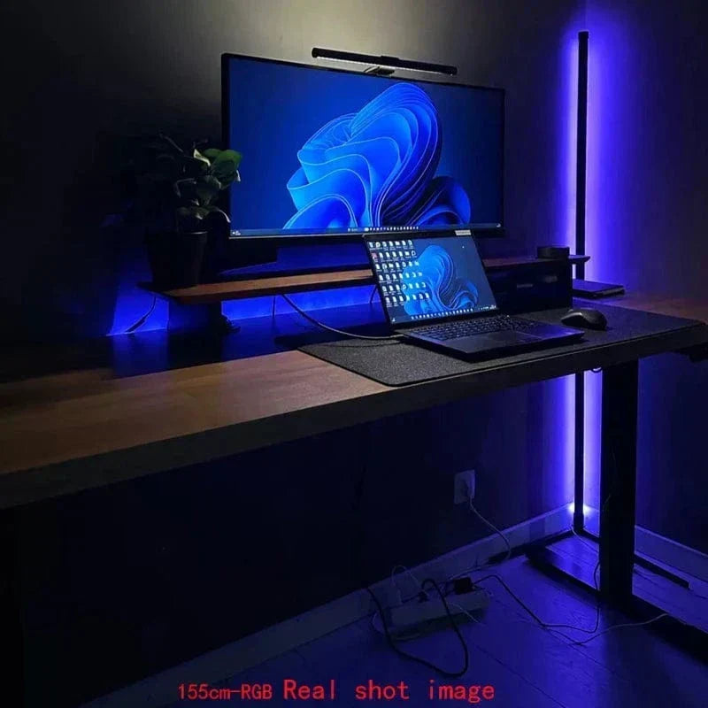 RGB Corner Lamp with Remote Control, Adjustable Brightness and Colour Effects