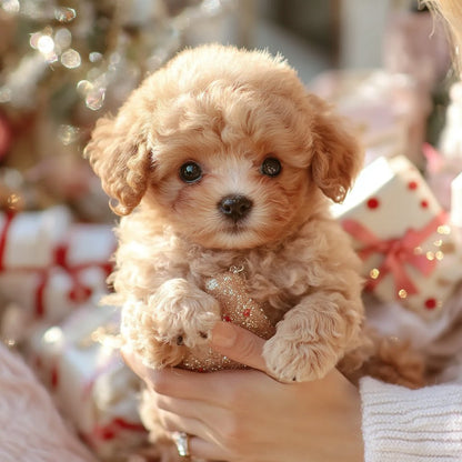 Realistic Plush Toy Puppy with Interactive Tail Wagging and Head Movement