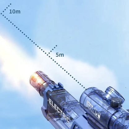 Rechargeable Electric Water Gun with Long Range and LED Effects