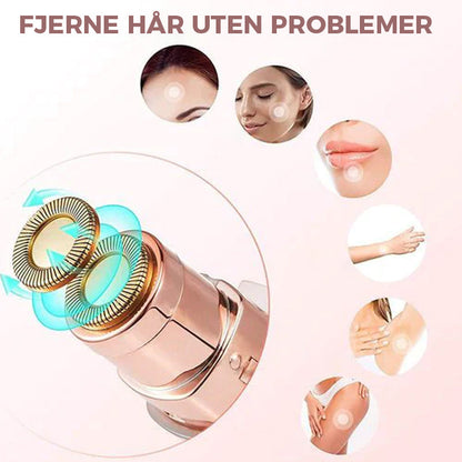 Rechargeable Facial Hair Remover with Compact USB Design