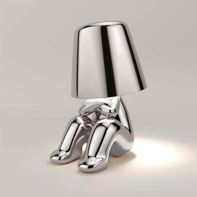 Rechargeable Mood LED Lamp with Touch Brightness Control and Cordless Design