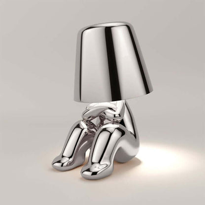 Rechargeable Mood LED Lamp with Touch Brightness Control and Cordless Design