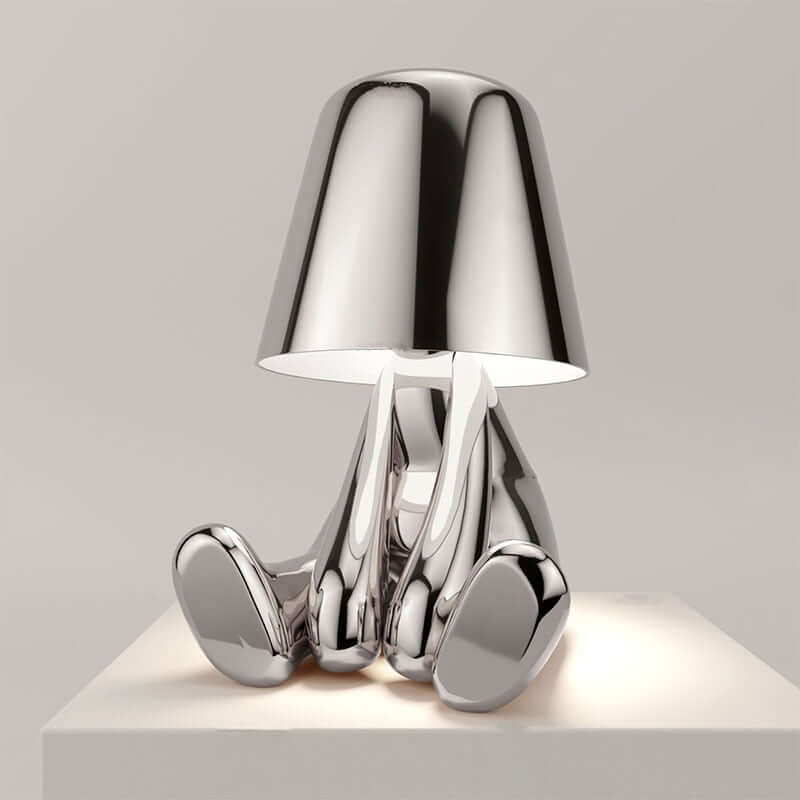 Rechargeable Mood LED Lamp with Touch Brightness Control and Cordless Design
