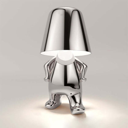 Rechargeable Mood LED Lamp with Touch Brightness Control and Cordless Design
