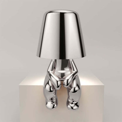 Rechargeable Mood LED Lamp with Touch Brightness Control and Cordless Design