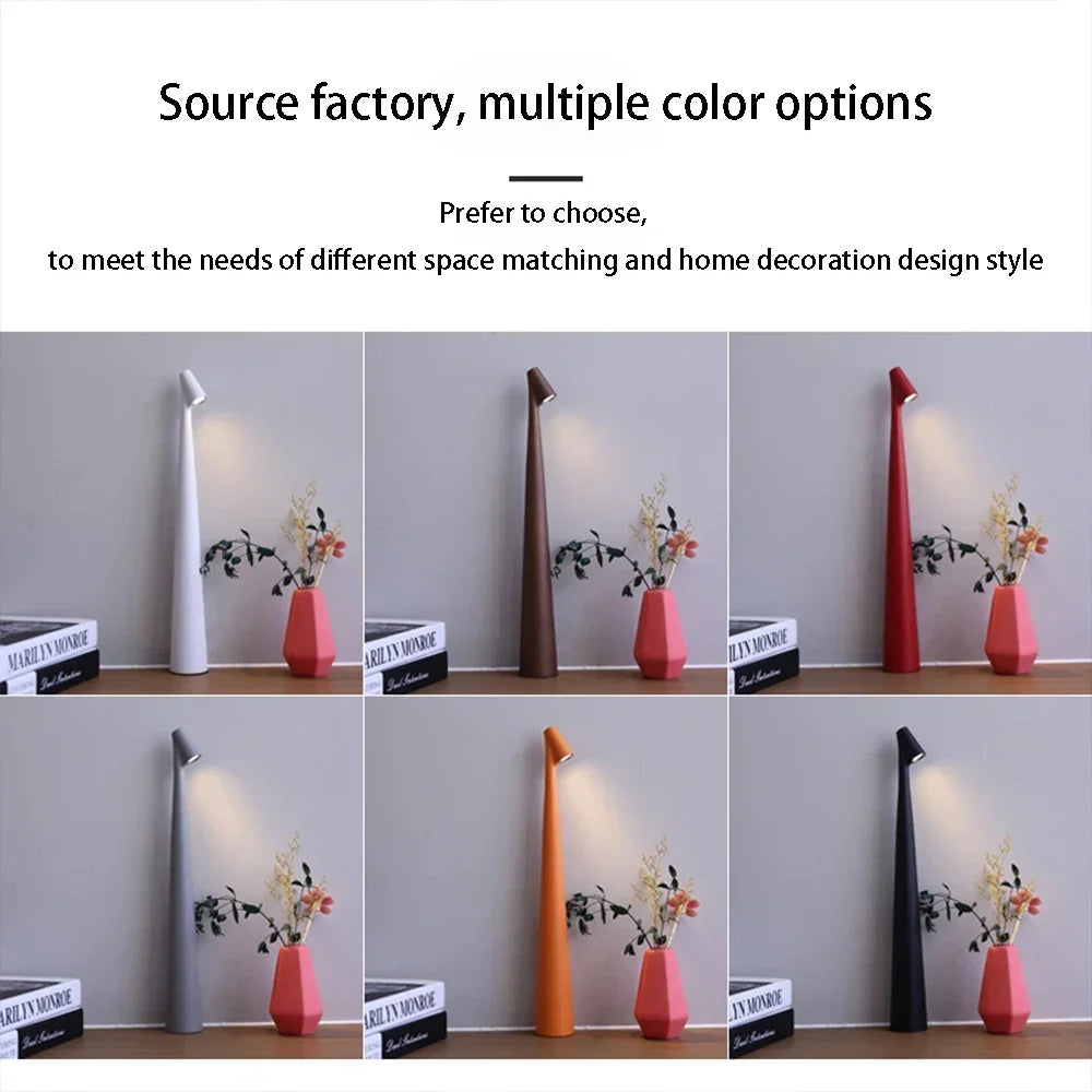 Rechargeable Touch Dimmable LED Table Lamp