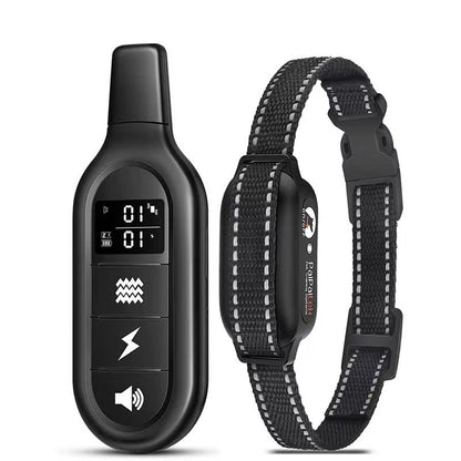 Rechargeable Waterproof Dog Training Collar with 1000m Remote