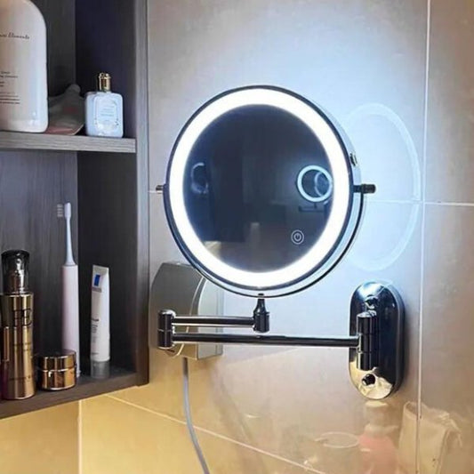 RefleX Rechargeable LED Makeup Mirror with 3 Light Settings