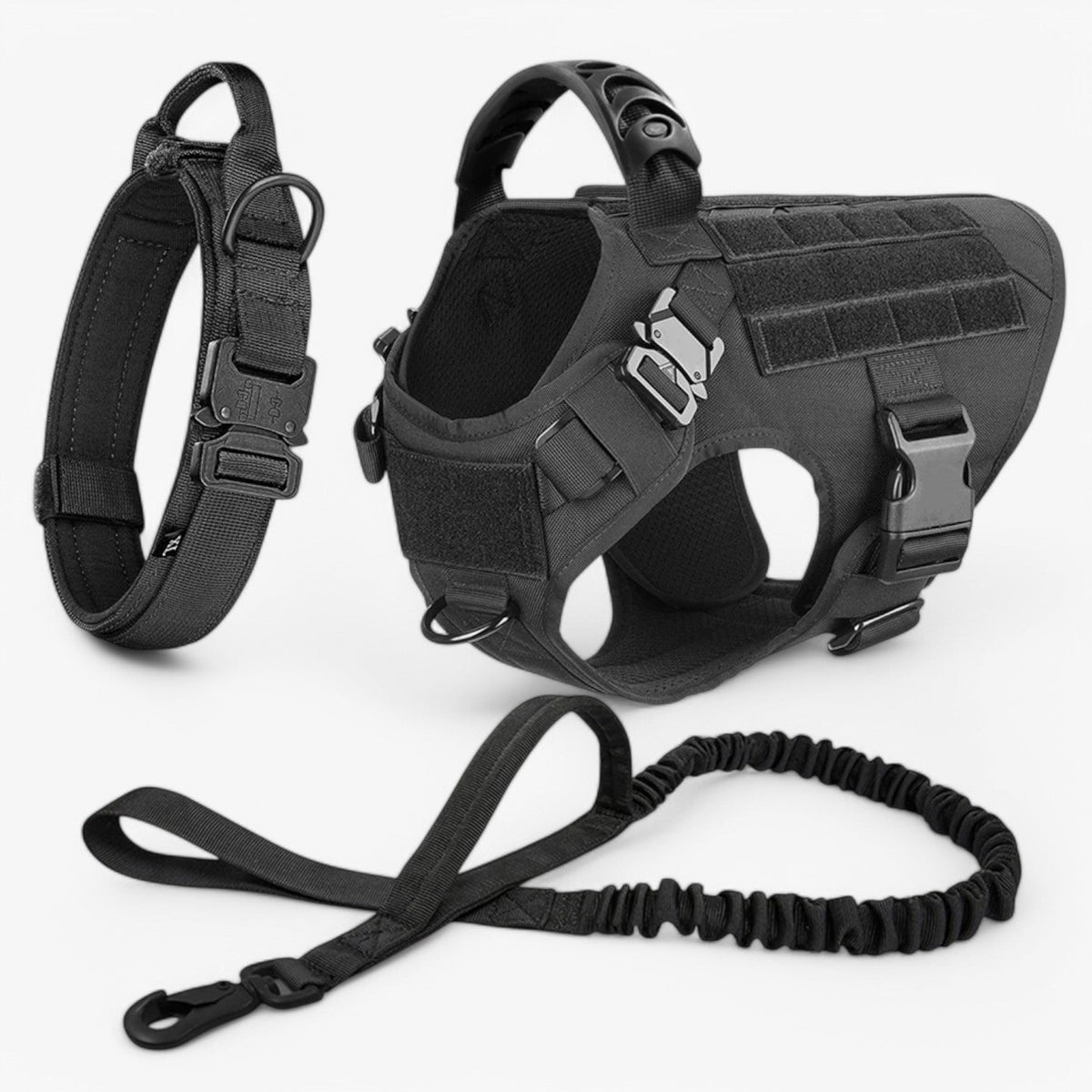 Reflective Nylon Dog Leash with Strong Handle for Training