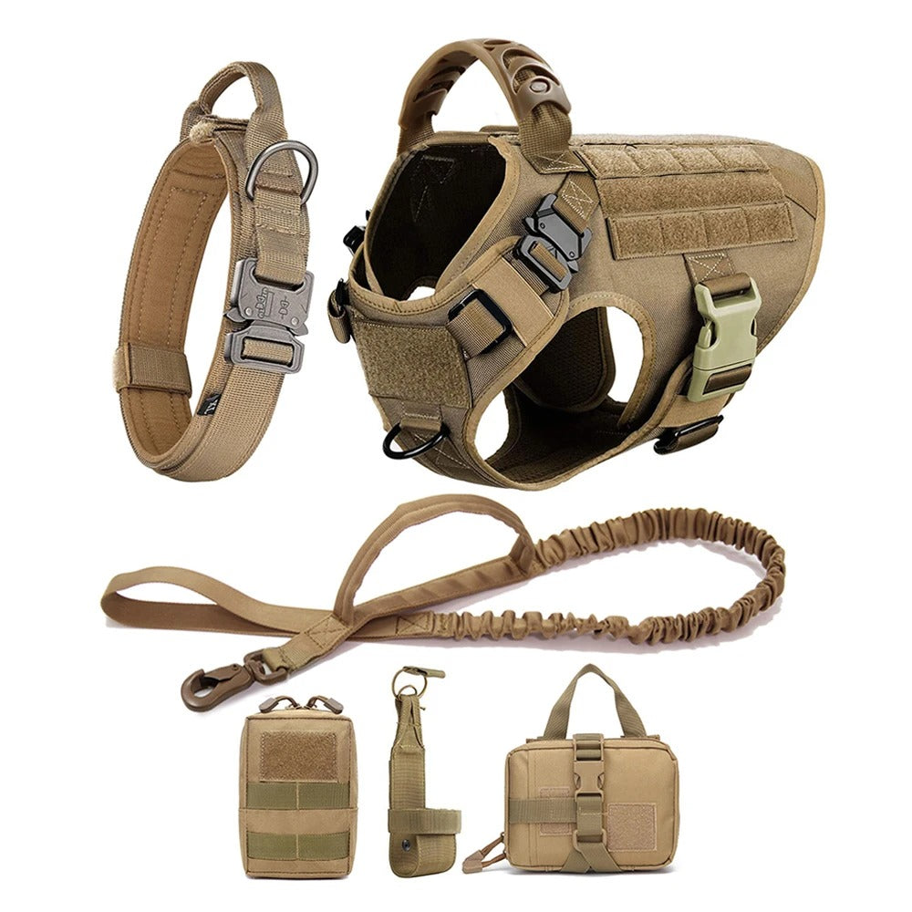Reflective Nylon Dog Leash with Strong Handle for Training