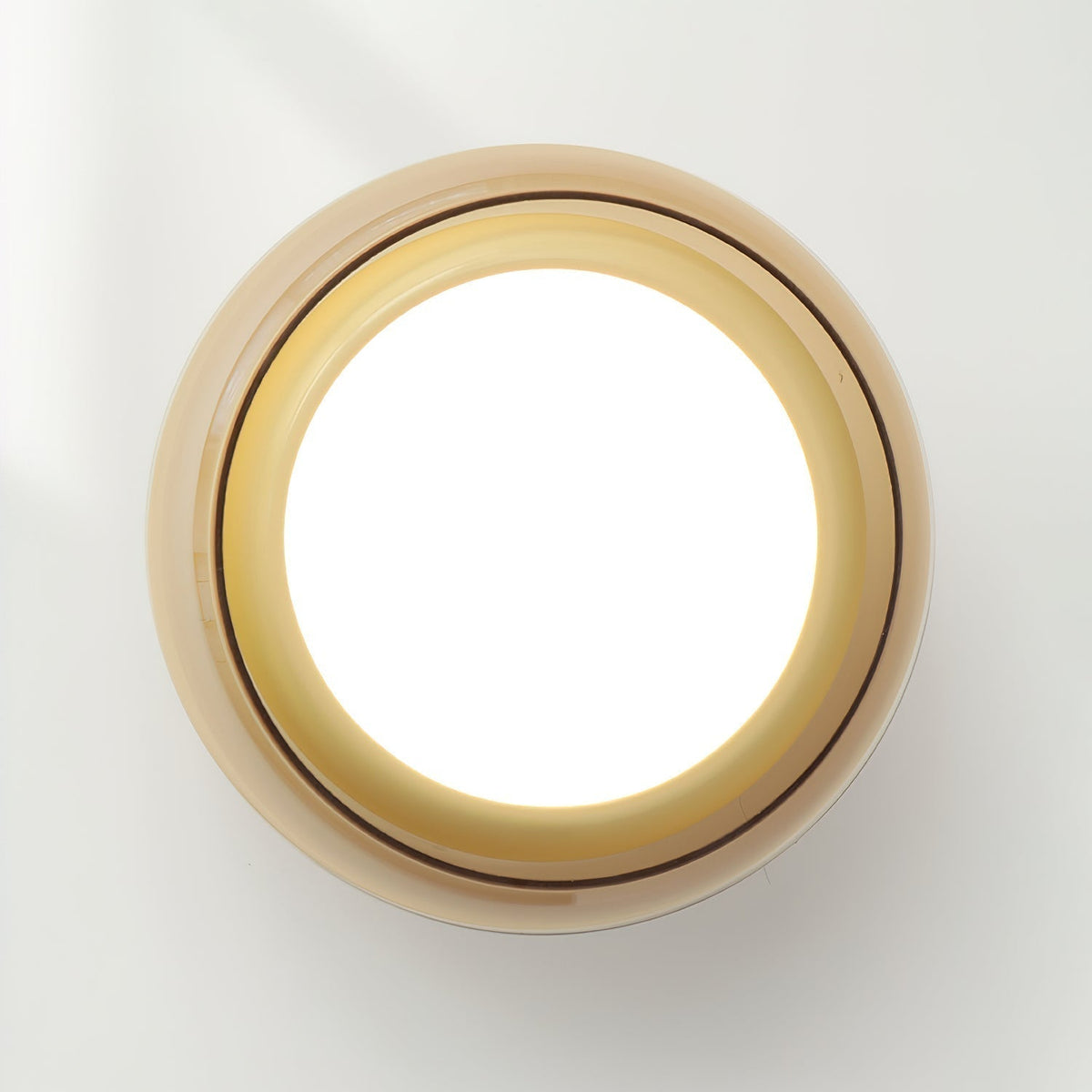Retro Glass LED Flush Mount Ceiling Light