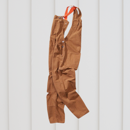 Reusable Garden Overalls with Adjustable Straps and Multiple Pockets