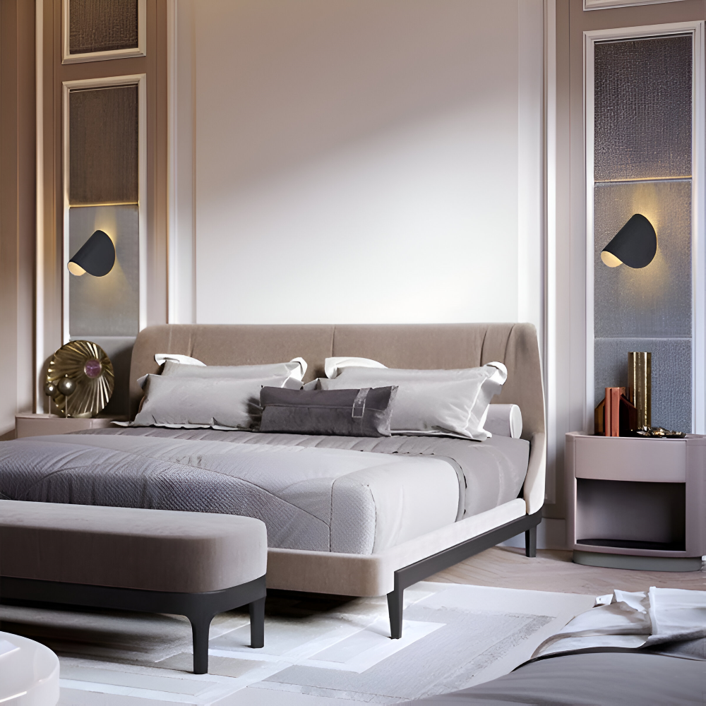 Rotating 5W Warm LED Wall Sconce