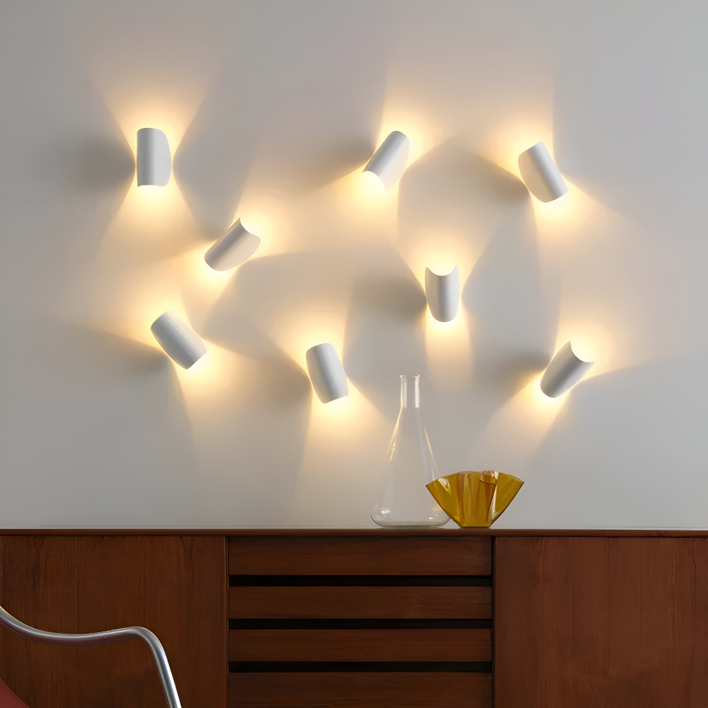 Rotating 5W Warm LED Wall Sconce