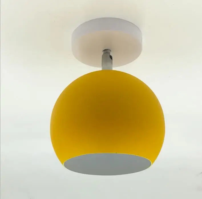 Round Aluminium Flush Mount Ceiling Light