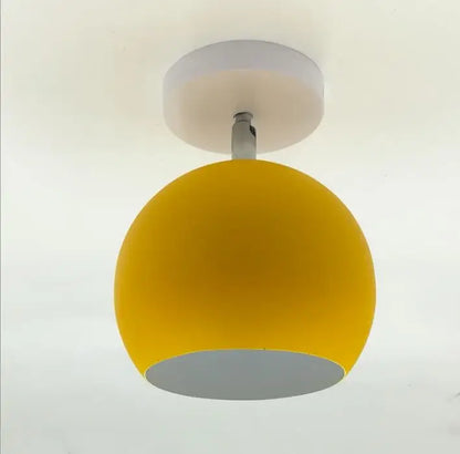 Round Aluminium Flush Mount Ceiling Light