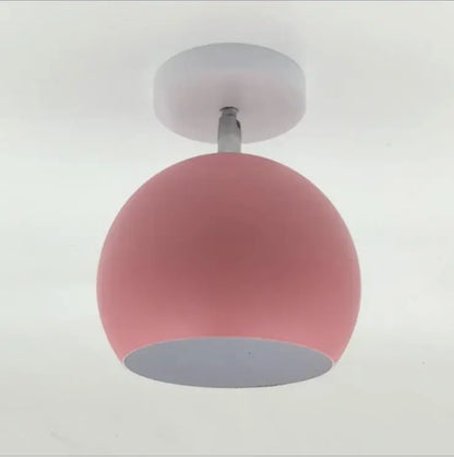 Round Aluminium Flush Mount Ceiling Light