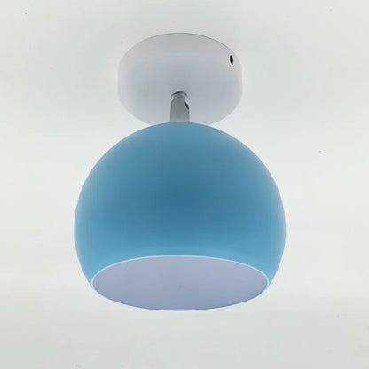 Round Aluminium Flush Mount Ceiling Light