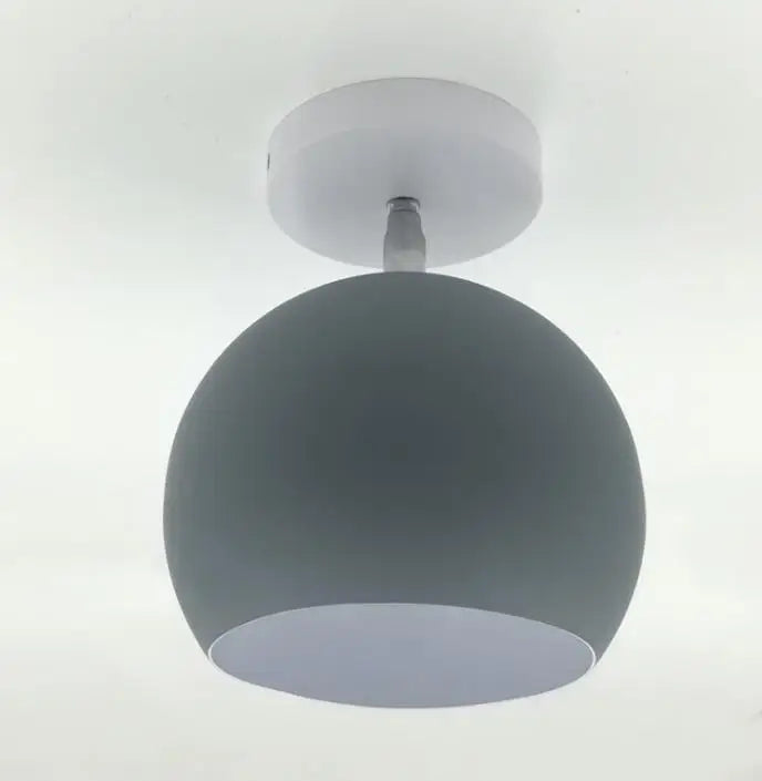 Round Aluminium Flush Mount Ceiling Light