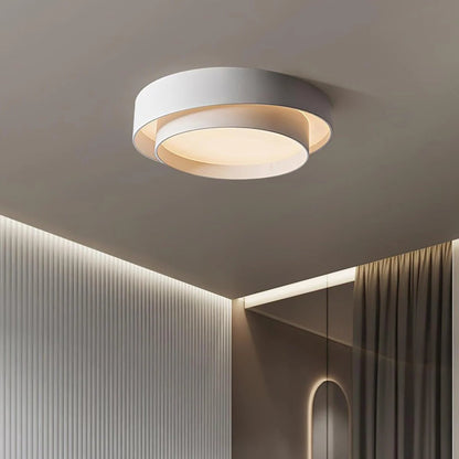 Round LED Flush Mount Ceiling Light with Minimalist Design